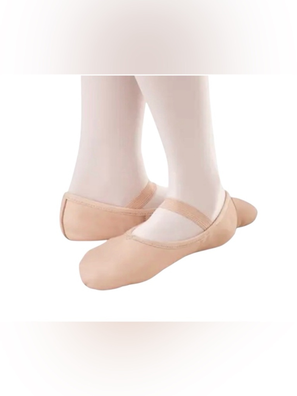 NWT BLOCH Childrens Bunnyhop Leather Ballet Shoes. Children size 6.5